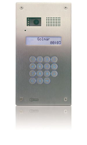 7403/INOX - Porttelefon med kodepanel til V2P systemet