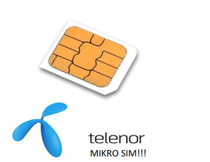 Registrer ett tele abonnement MIKRO SIM (M2M Total)