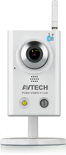 AVN813 - 1,3 Megapiksel - Push-video, LED, SD-kort, WIFI