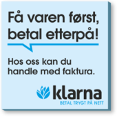 F� varen f�rst, betal etterp�! Hos oss kan du handle med faktura. www.klarna.no