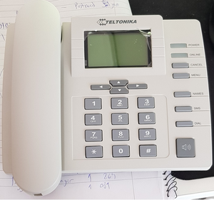 Teltonika DPH301 - GSM bordtelefon - Grå (GSM 900/1800)