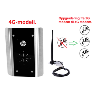 Easy-call 7AB/4GE - GSM basert porttelefon (4G)