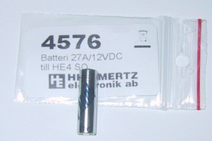 Batteri til fjernkontroll SQ-4 (12V/27A)