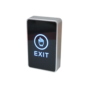 Exit-knapp - Touch - Blå / Grønn LED.
