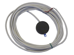 Blå alarm LED - 12 VDC, 3 Meters kabel