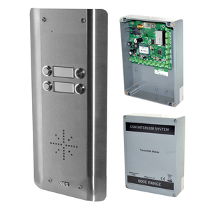 GSM-4HS - Høysikker GSM porttelefon, 4 knapper (2 deler)