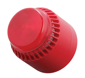 flashni-sirene-blinklys-strobe-18-30-vdc-101db - produkter/06275/Flashni Red, Red Lens.jpg