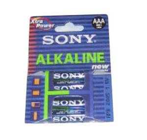 1.5V/AAA - Sony batterier, 4 stk/pakke